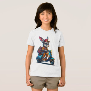 Adventure Bunny Kind's T-shirt - Schattige konijn