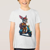 Adventure Bunny Kind's T-shirt - Schattige konijn  (Voorkant)