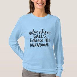 Adventure Calls - T-shirt met lange mouwen