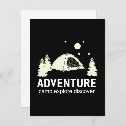 Adventure Camp Ontdek en ontdek (Voorkant / Achterkant)