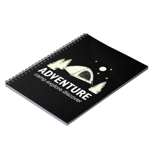 Adventure Camp Ontdek en ontdek Notitieboek (Linkerzijde)