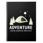 Adventure Camp Ontdek en ontdek Notitieboek (Voorkant)