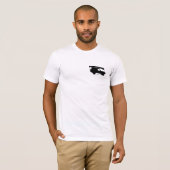 Adventure Canoe Logo T - Bella Canvas T-shirt (Voorkant volledig)