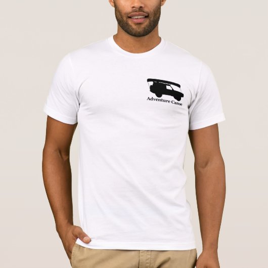 Adventure Canoe Mannen American Apreral T-shirt (Voorkant)