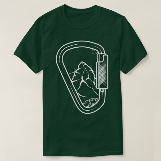 Adventure Carabiner T-shirt (Design voorkant)