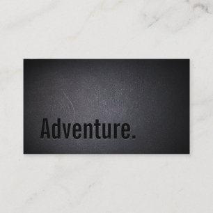 Adventure Classy Black Out-reis Visitekaartje