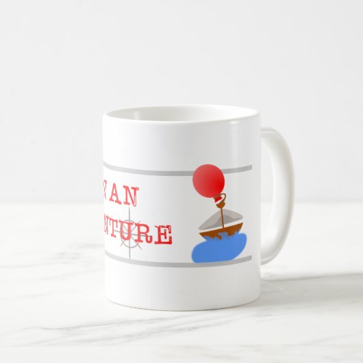 Adventure Coffee Cup Koffiemok (Voorkant rechts)
