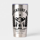 Adventure Dad Roestvrij staal Custom Trail Getest Geïsoleerde Drinkbeker (Voorkant)