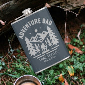 Adventure Dad Trail Getest – Charcoal Keepsake Heupfles