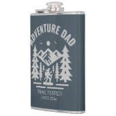 Adventure Dad Trail Getest – Charcoal Keepsake Heupfles (Links)