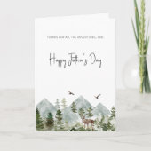 Adventure Dad Vaderdag Waterverf Aankondiging (Voorkant)