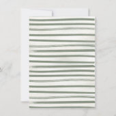 Adventure Desert Canyon National Park Baby shower Kaart (Achterkant)