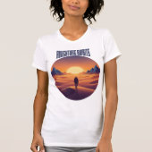 Adventure Desert T-shirt — Chasing Dunes & Desert (Voorkant)