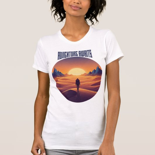 Adventure Desert T-shirt — Chasing Dunes & Desert  (Voorkant)
