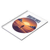 Adventure Desert T-shirt — Chasing Dunes & Desert  Notitieboek (Linkerzijde)
