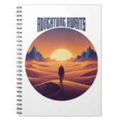 Adventure Desert T-shirt — Chasing Dunes & Desert  Notitieboek (Voorkant)