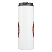 Adventure Desert Tee — Chasing Dunes & Desert Sky Thermosbeker (Achterkant)