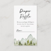 Adventure Diaper Raffle Kaart | Diaper Raffle (Voorkant)