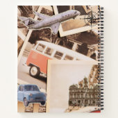 Adventure Diary, Trip Planner, Vacation Memory Notitieboek (Achterkant)