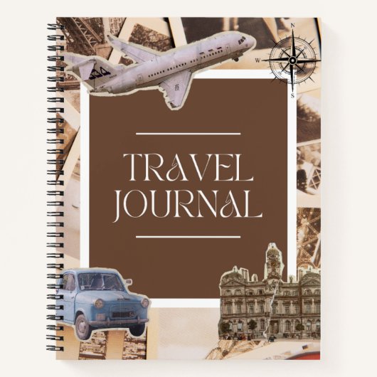Adventure Diary, Trip Planner, Vacation Memory Notitieboek (Voorkant)