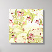 Adventure Ditsy Ladybird Canvas Afdruk (Voorkant)