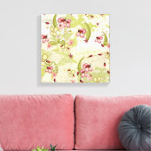 Adventure Ditsy Ladybird Canvas Afdruk (Insitu (Woonkamer))