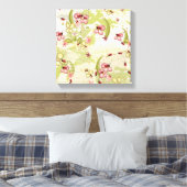 Adventure Ditsy Ladybird Canvas Afdruk (Insitu (Slaapkamer))