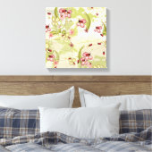 Adventure Ditsy Ladybird Canvas Afdruk (Insitu (Slaapkamer))