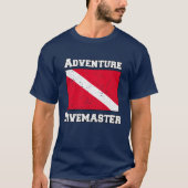 Adventure Divemaster Vintage T-shirt (Voorkant)