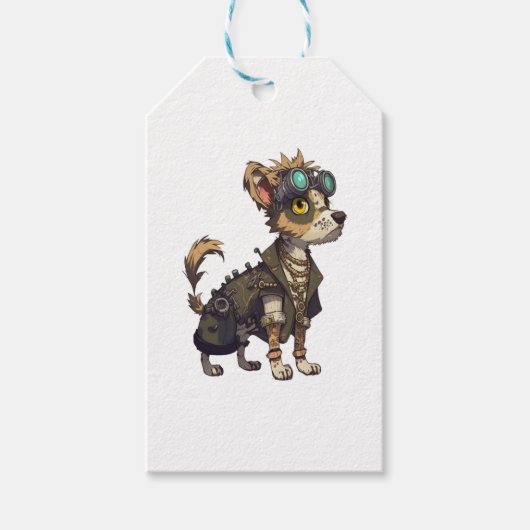 Adventure Dog Cadeaulabel (Voorkant)