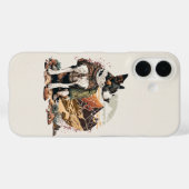 Adventure Dog Hiking Mountain Telefoonhoes Case-Mate iPhone Case (Achterkant (horizontaal))
