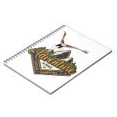 Adventure Eagle Hiking Mountains Notitieboek (Linkerzijde)