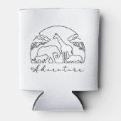 Adventure en Safari in Afrika Blikjeskoeler (Voorkant)