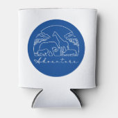 Adventure en Safari in Afrika Blikjeskoeler (Voorkant)