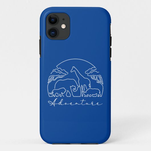 Adventure en Safari in Afrika Case-Mate iPhone Case (Achterkant)