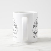 Adventure en Safari in Afrika Grote Koffiekop (Achterkant)