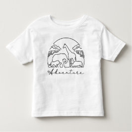 Adventure en Safari in Afrika Kinder Shirts