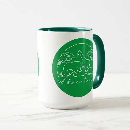 Adventure en Safari in Afrika Mok (Voorkant rechts)