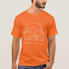 Adventure en Safari in Afrika T-shirt