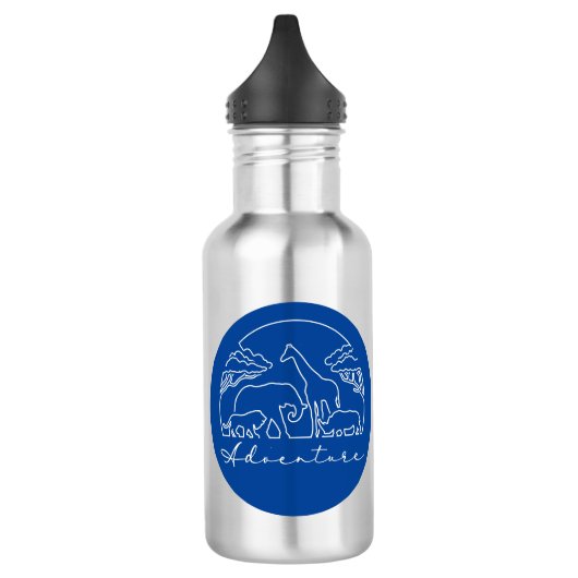 Adventure en Safari in Afrika Waterfles (Links)