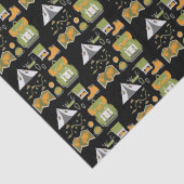 Adventure Equipment Patroon Tissuepapier (Detail)