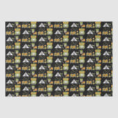 Adventure Equipment Patroon Tissuepapier (Voorkant)