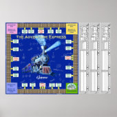 Adventure Express Poster (Voorkant)