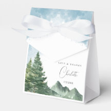 Adventure Forest Boy Baby shower Favor Box