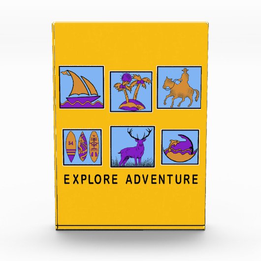 adventure fotoblokken (Voorkant)