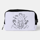 Adventure Gear Toilettas | Camping Essentials Toilettasje (Achterkant)