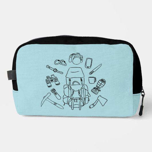 Adventure Gear Toilettas | Camping Essentials Toilettasje (Voorkant)