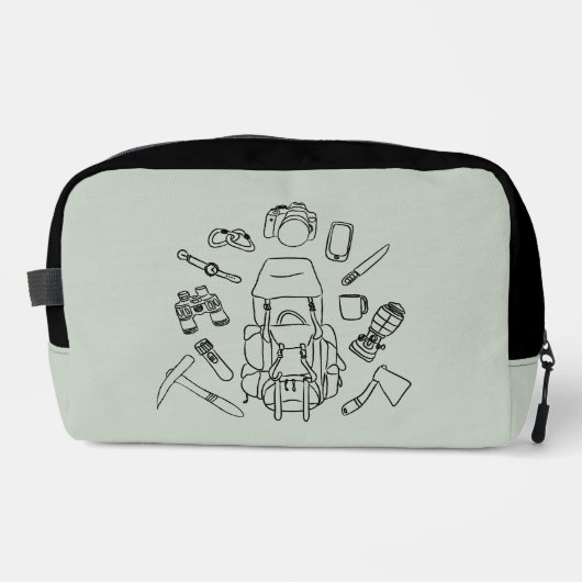 Adventure Gear Toilettas | Camping Essentials Toilettasje (Voorkant)