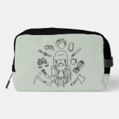 Adventure Gear Toilettas | Camping Essentials Toilettasje (Achterkant)