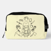 Adventure Gear Toilettas | Camping Essentials Toilettasje (Achterkant)